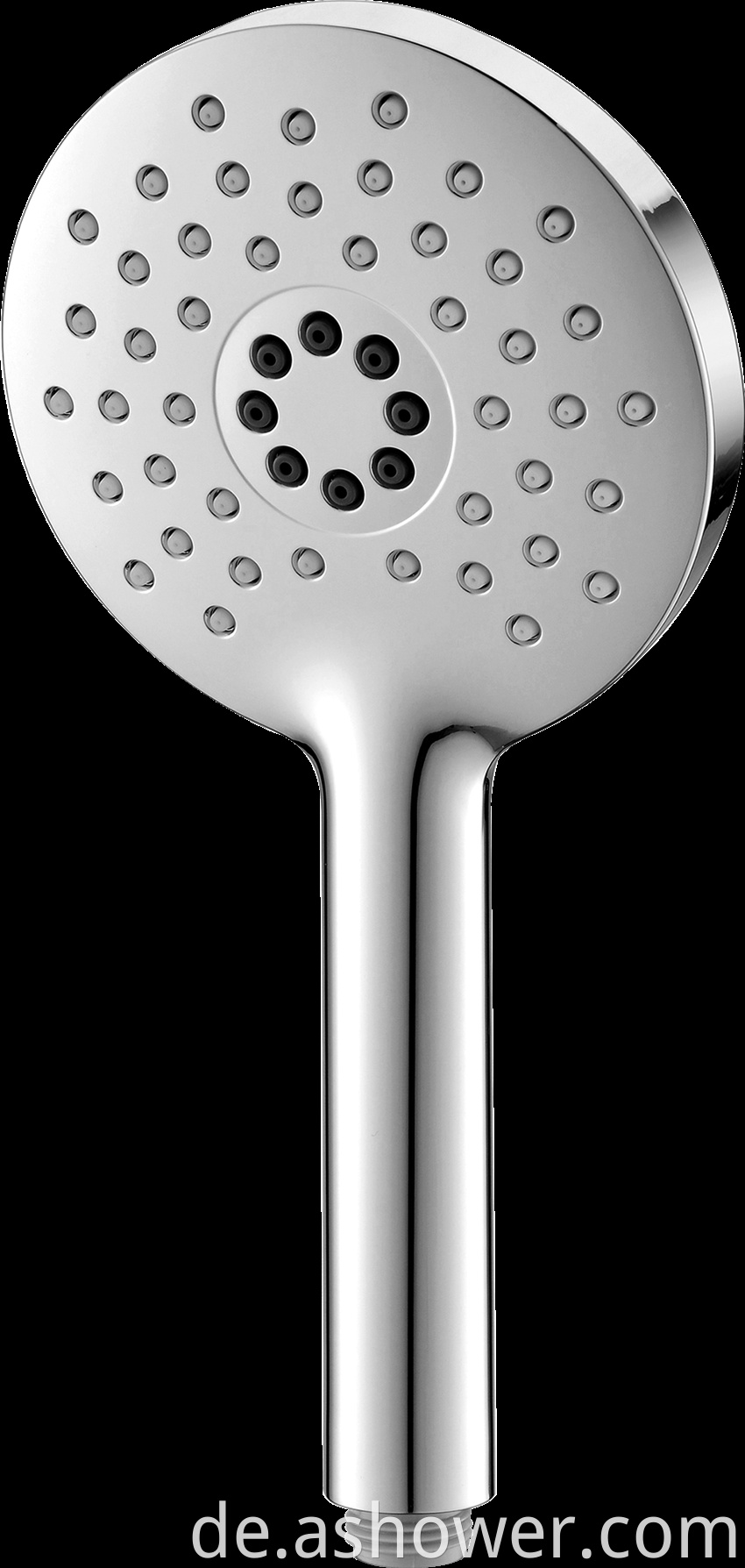 120mm Triple Function Round Back Press Hand Shower